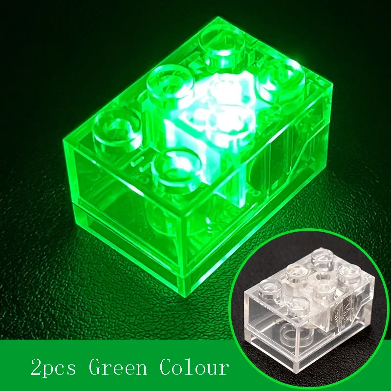 2pcs Fang2X3 green