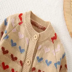 Jersey de punto suave para niña – Ideal para otoño