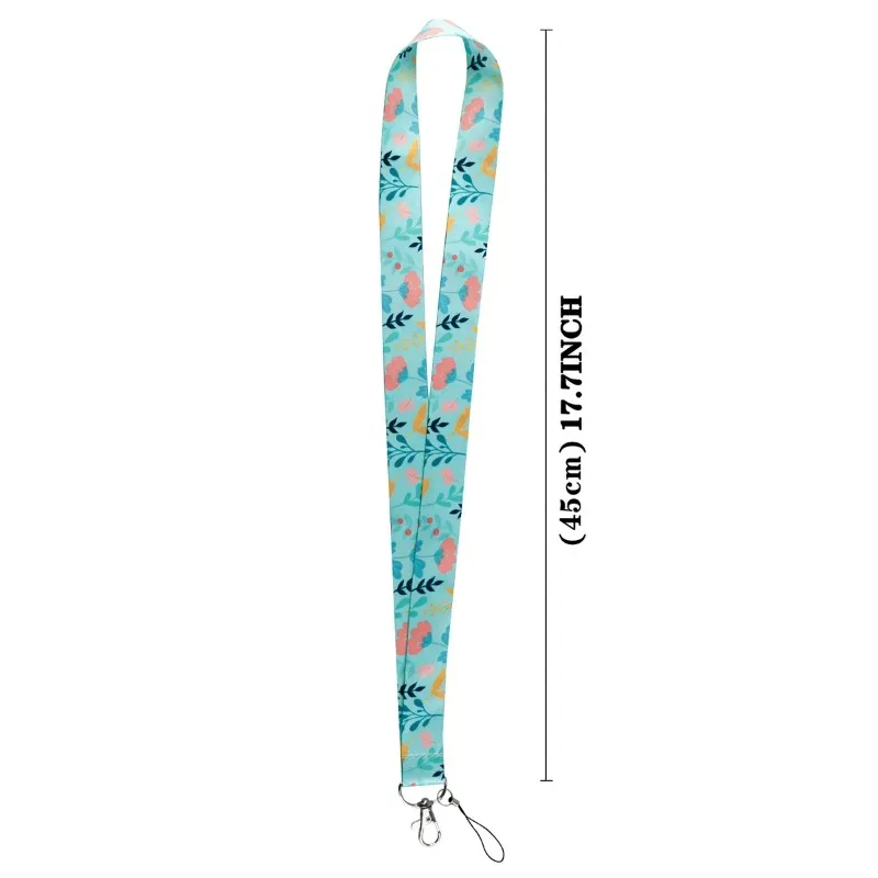 Cordón de cuello con identificación para bebé – Verde hojas