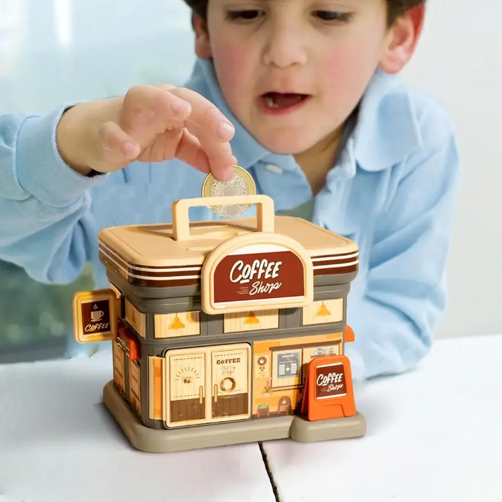 Hucha electrónica infantil con contraseña y alcancía automática - imagen 4