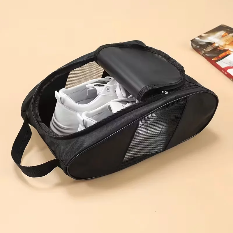 Bolsa de almacenamiento de zapatos con asa, adecuada para viajes y uso deportivo, adecuada tanto para hombres como para mujeres, bolsa de almacenamiento de zapatos de regreso a la escuela - imagen 3
