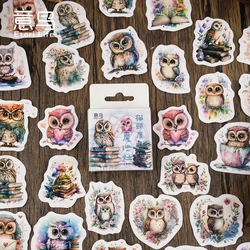 Pegatinas de búho para álbumes infantiles – Diseño creativo en PVC
