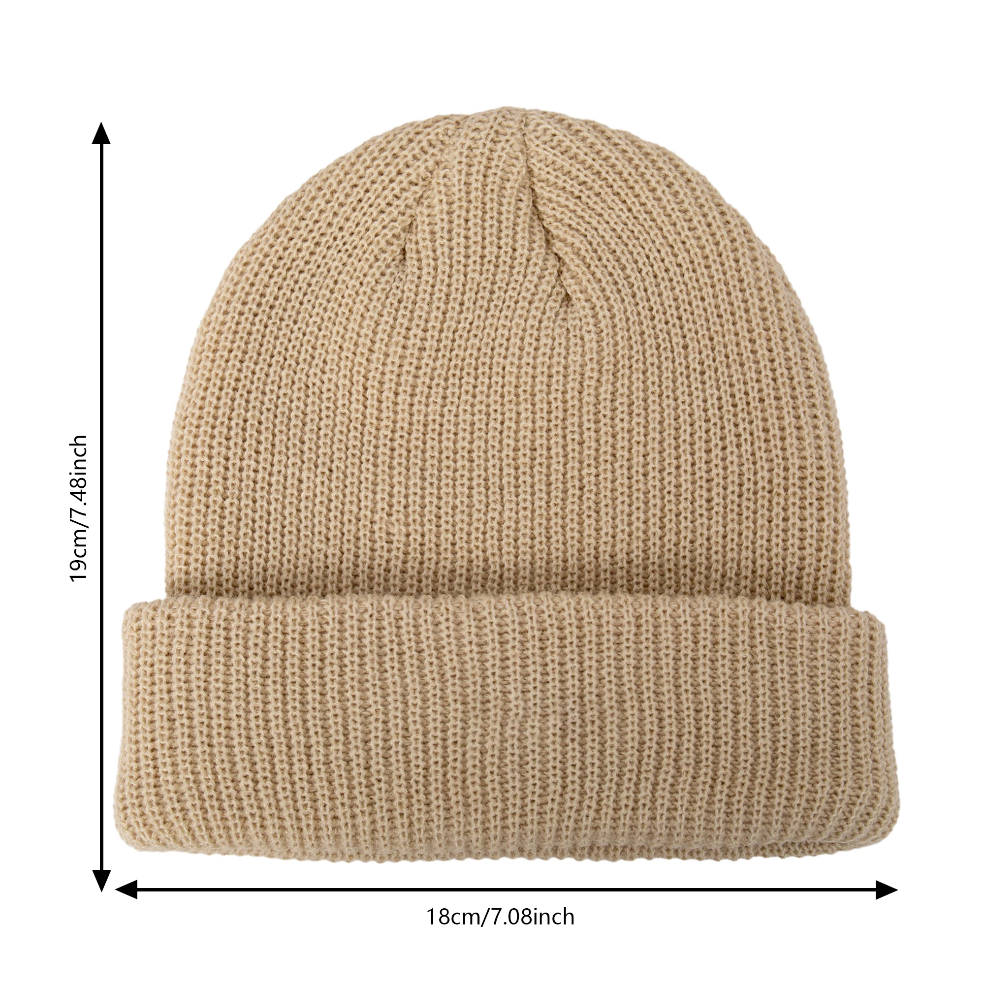 Gorro de punto acrílico suave unisex para niños – Ideal invierno - imagen 5