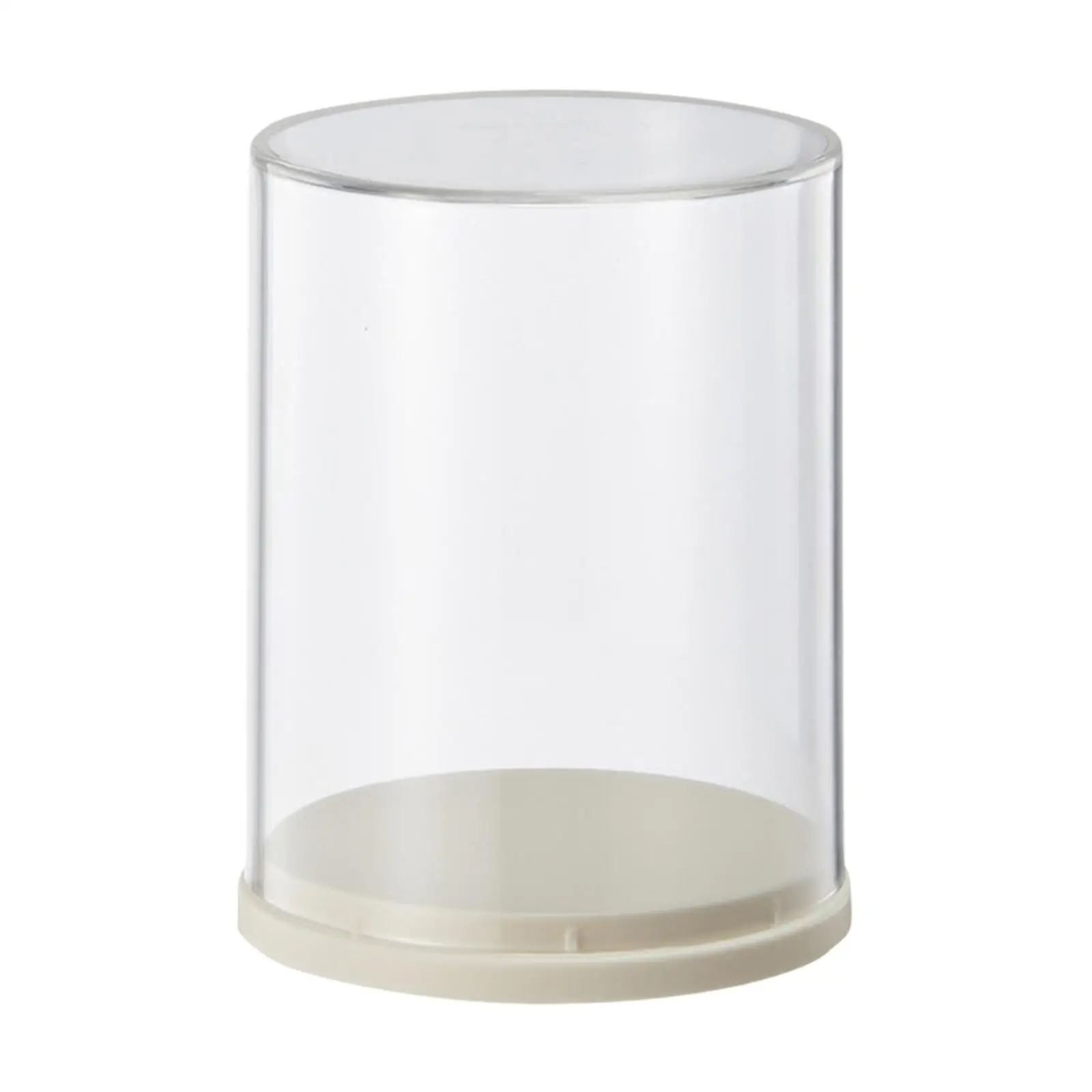 Action Figure Display Case Dustproof Protection Box for Countertop Home Desk