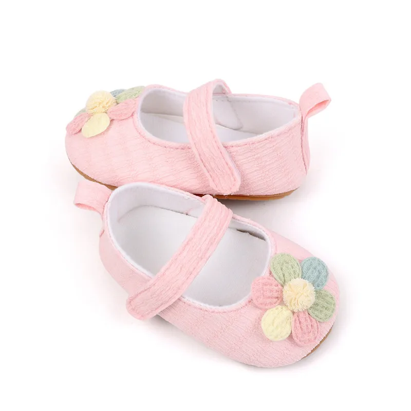 Zapatos de primavera para bebé – Antideslizantes con flores - imagen 4