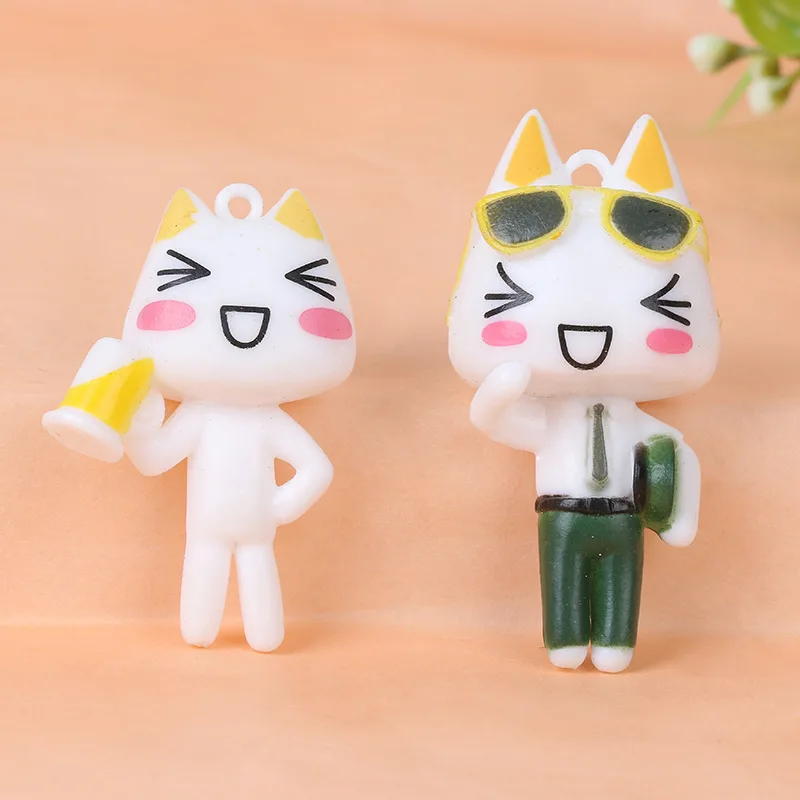 Kawaii Toro Inoue Llavero Gato Estilo Japón para Coche - imagen 4