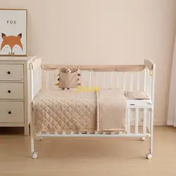 QX2D Manta para bebé, abrigo liviano y cálido, ropa cama para bebé versátil y cómoda, para moisés guardería y