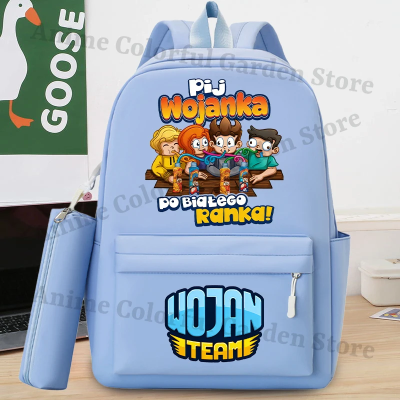 Mochila escolar Wojan con estuche anime – Gran capacidad - imagen 3