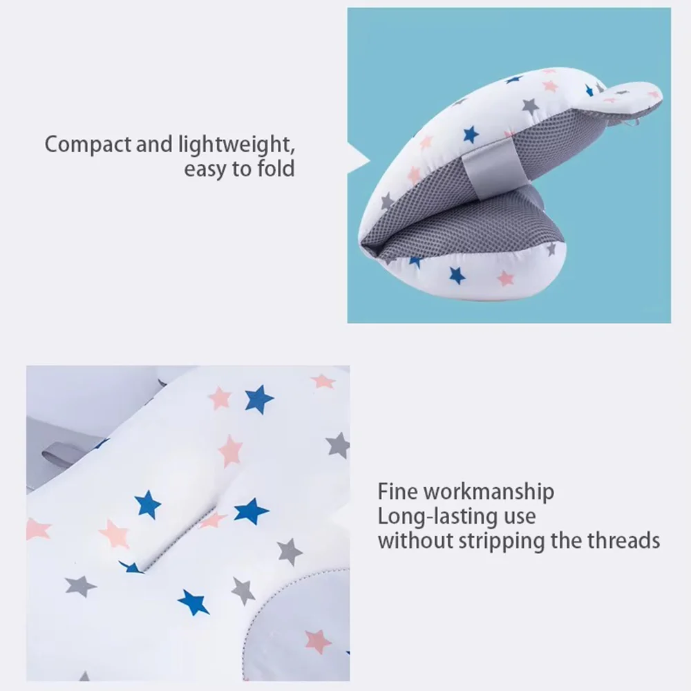 PANGDUBE-almohadilla para bañera de bebé, asiento de soporte para baño Ajustable, cojín de baño para recién nacido, asiento flotante para bañera de bebé de 0 a 1 año para ducha - imagen 5