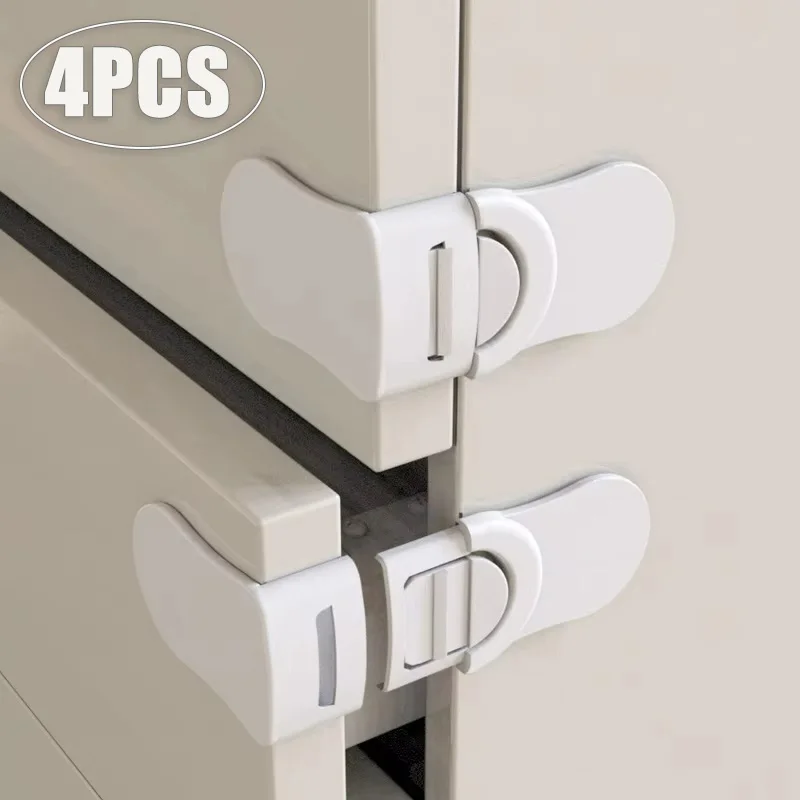 Cerradura de seguridad para puertas de armarios y neveras