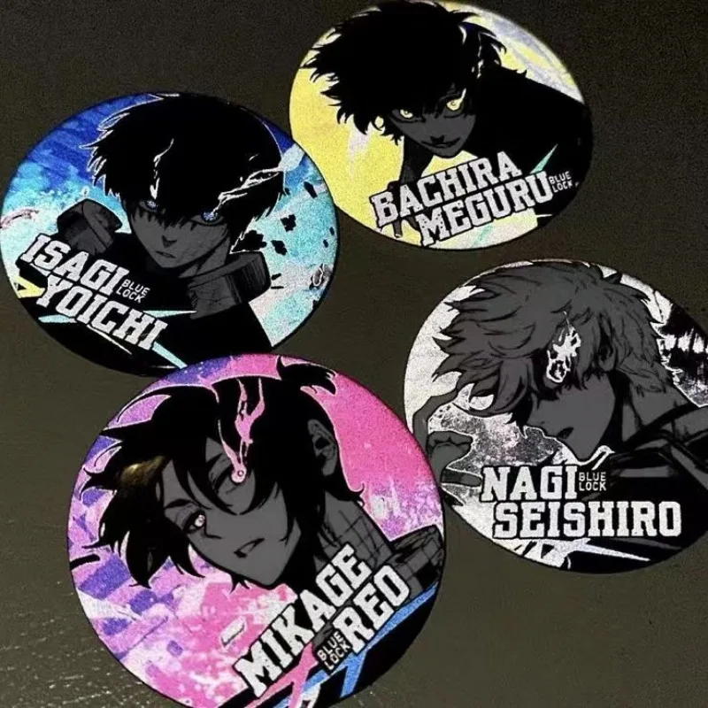 Pin de botón suave de hojalata azul Isagi yoachi, broche de animación, Collar de sombrero de Metal, joyería creativa, insignia de Pin de solapa de regalo - imagen 3