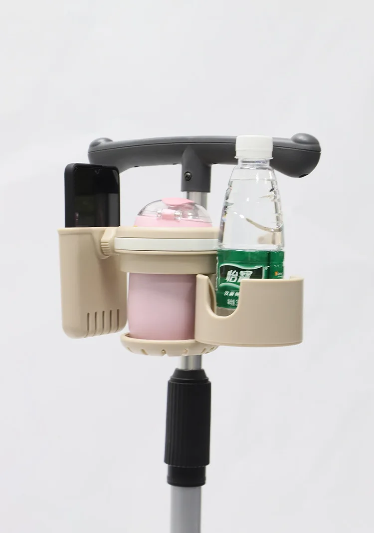 Cochecito de bebé 2 en 1, portavasos para festival, triciclo, carro, accesorio, soportes para bebidas de café, cochecito, soporte para teléfono móvil - imagen 5