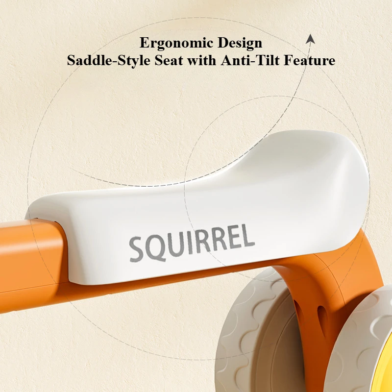 Andador de 4 ruedas para bicicleta de equilibrio para bebé, sin Pedal, juguete para montar al aire libre, regalo de cumpleaños para niños de 1 a 3 años - imagen 5