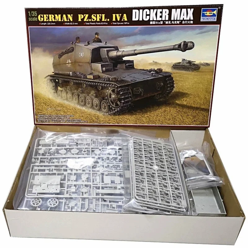 Modelo de artillería autopropulsada alemana para armar – Trumpeter - imagen 3