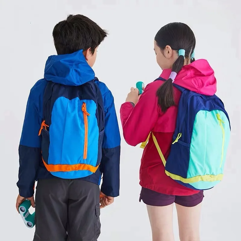 Mochila infantil multiusos de moda para senderismo y viajes al aire libre Bolsa liviana de gran capacidad Ideal para adolescentes y estudiantes