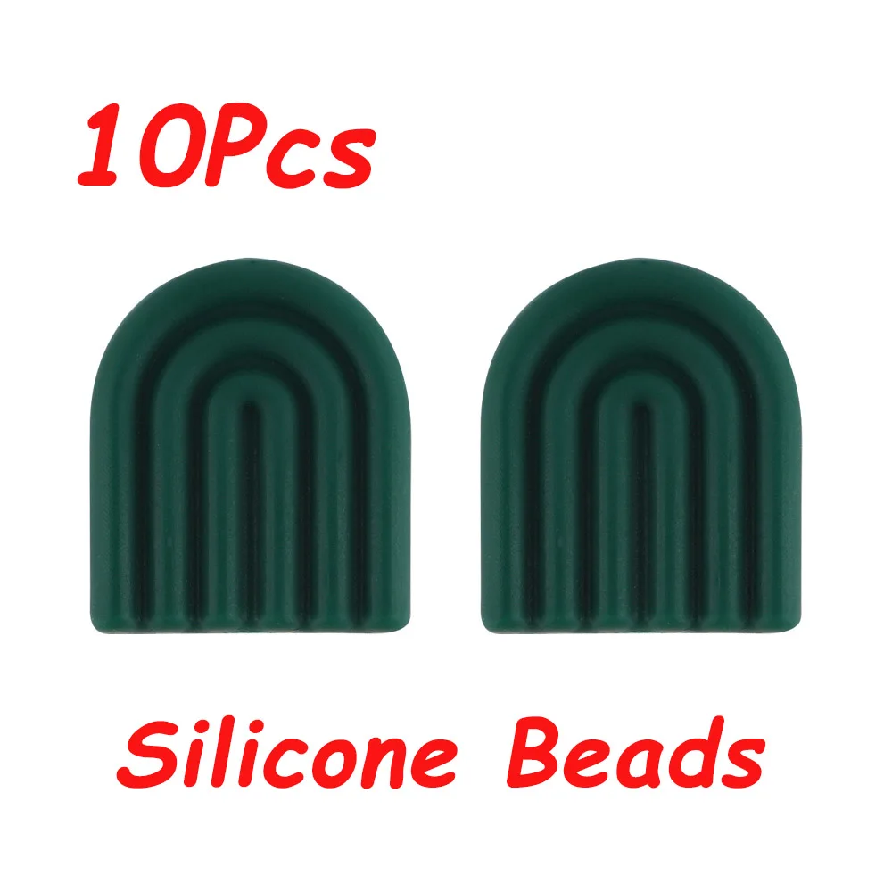 10pcs Deep green
