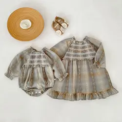 Body bebé de algodón bordado de manga corta primavera suave liso