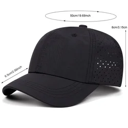 Gorra de béisbol de malla transpirable para niños – Secado rápido