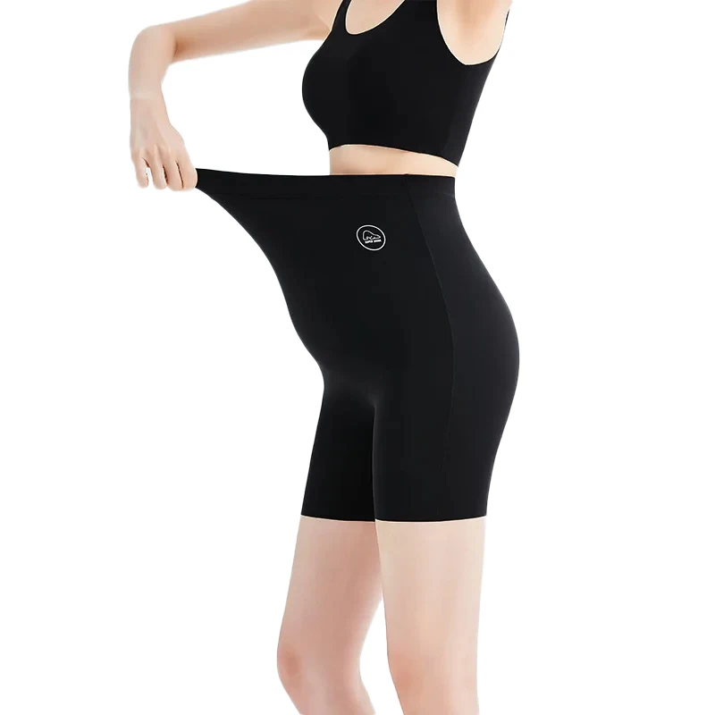 Gravida pantalones cortos de maternidad, mallas de verano para mujer, pantalones para el cuidado del vientre, ropa para mujeres embarazadas, pantalones cortos deportivos finos, ropa M L