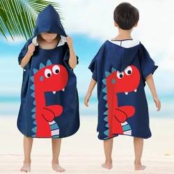 Toalla albornoz playa capucha niños – Secado rápido