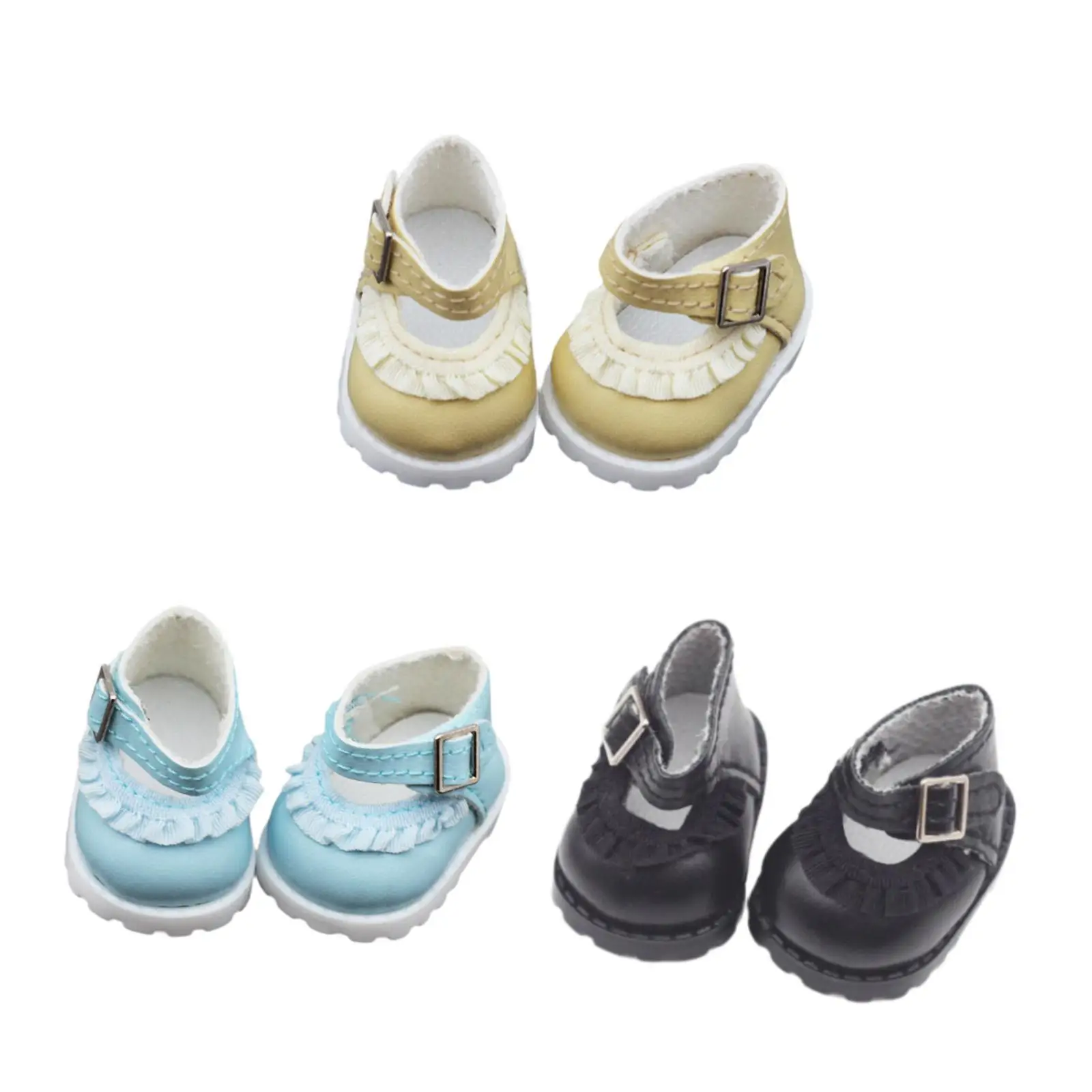 Doll PU Shoes Costumes Comfortable Cute Doll Accessories for 15cm 17cm Dolls
