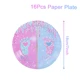 16Pcs 7inch Plate
