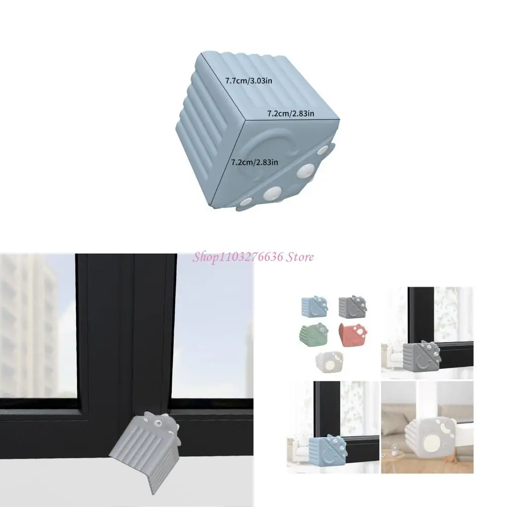 Protector esquina absorción choque R6FD Seguridad instalación fácil para niños pequeños