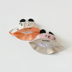 Sombrero de sol bebé panda - Gorrita transpirable para recién nacido