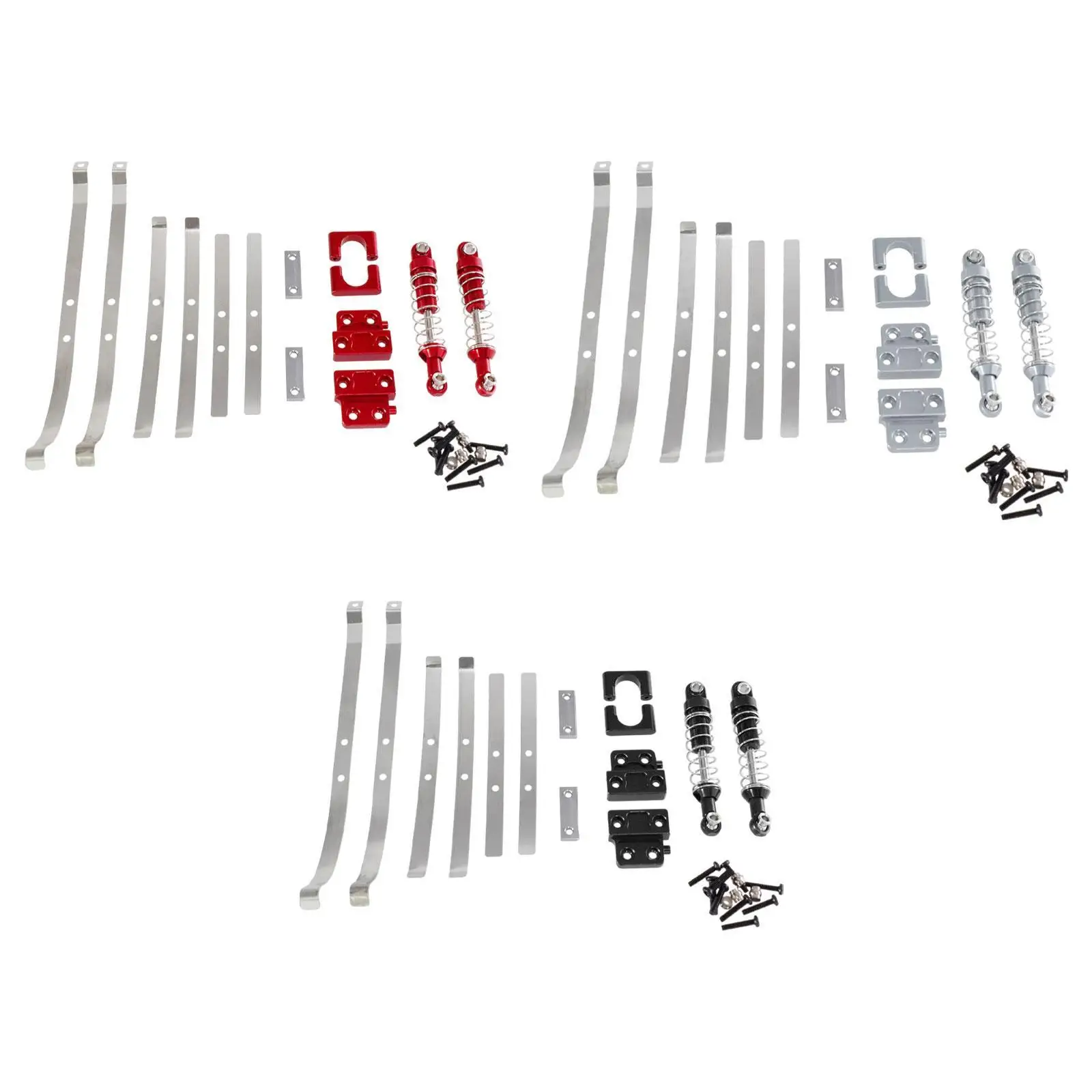 Metal Upgrade Parts DIY Accs Replacement for 1:12 Scale RC Hobby Car MN82
