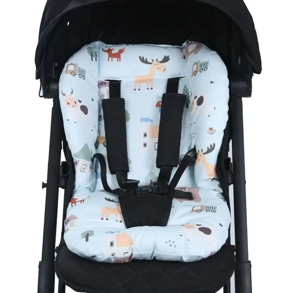 Cojín acolchado para cochecito de bebé con estampado - imagen 4
