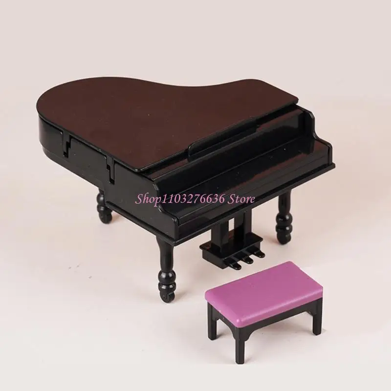 Instrumento piano R6FD Play For Kids Rol Mobness Modelo Toy 1:12 Escala - imagen 5