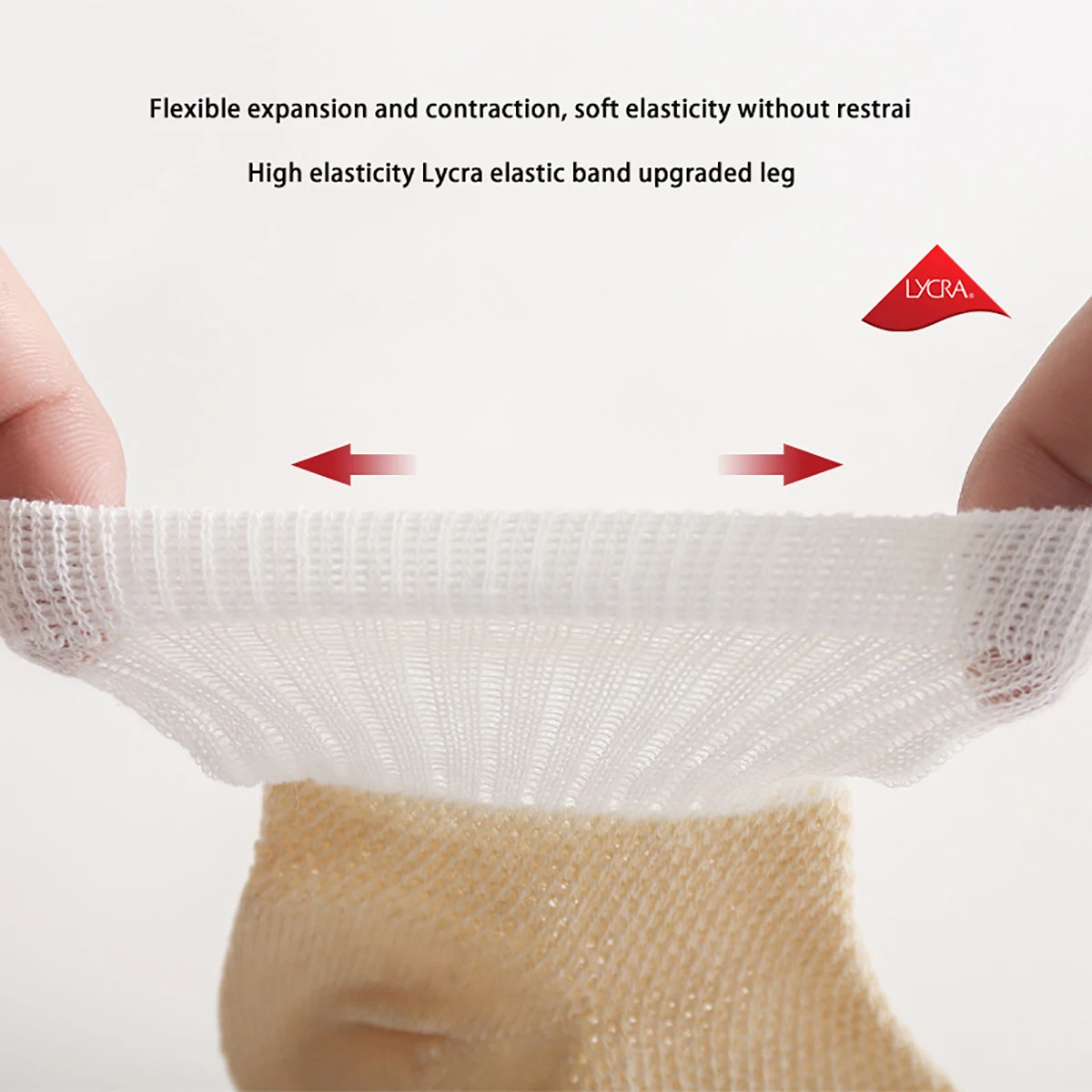 4 par/set de calcetines medios de malla de retales de Color sólido para bebé, calcetines elásticos de verano para recién nacidos, calcetines de algodón sin hueso para niños y niñas de 0 a 12 años, nuevo - imagen 4