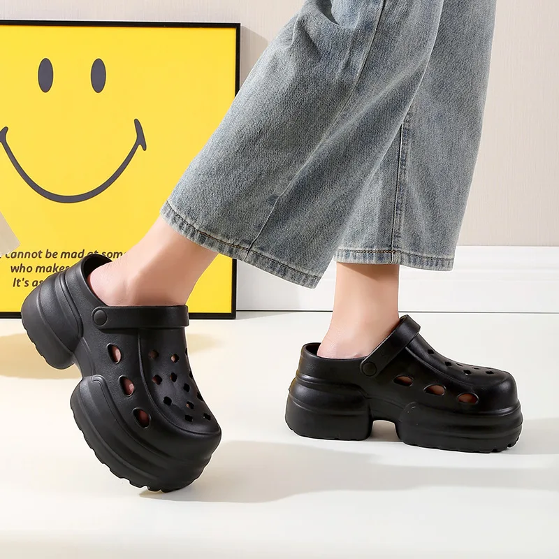 Zapatillas de plataforma para niña – EVA suave con suela gruesa verano - imagen 3