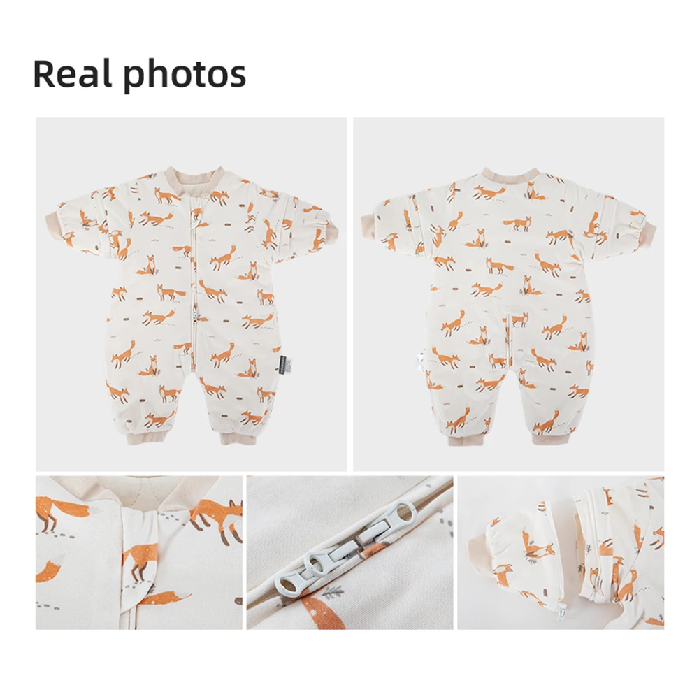 Pijama invierno manga extrayible para niños – Cremallera 3 vías - imagen 5