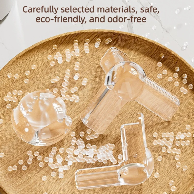 Protector de esquinas transparente para bebés – Seguridad muebles - imagen 5