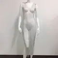 long silver V