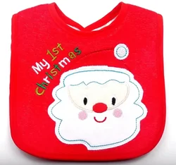 Baberos impermeables de Navidad para bebé – Pack regalo