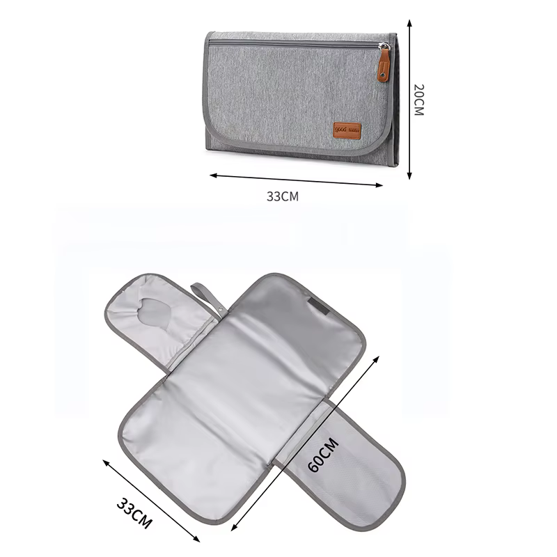 Cambiador de pañales portátil impermeable para bebé – 3 en 1 - imagen 4