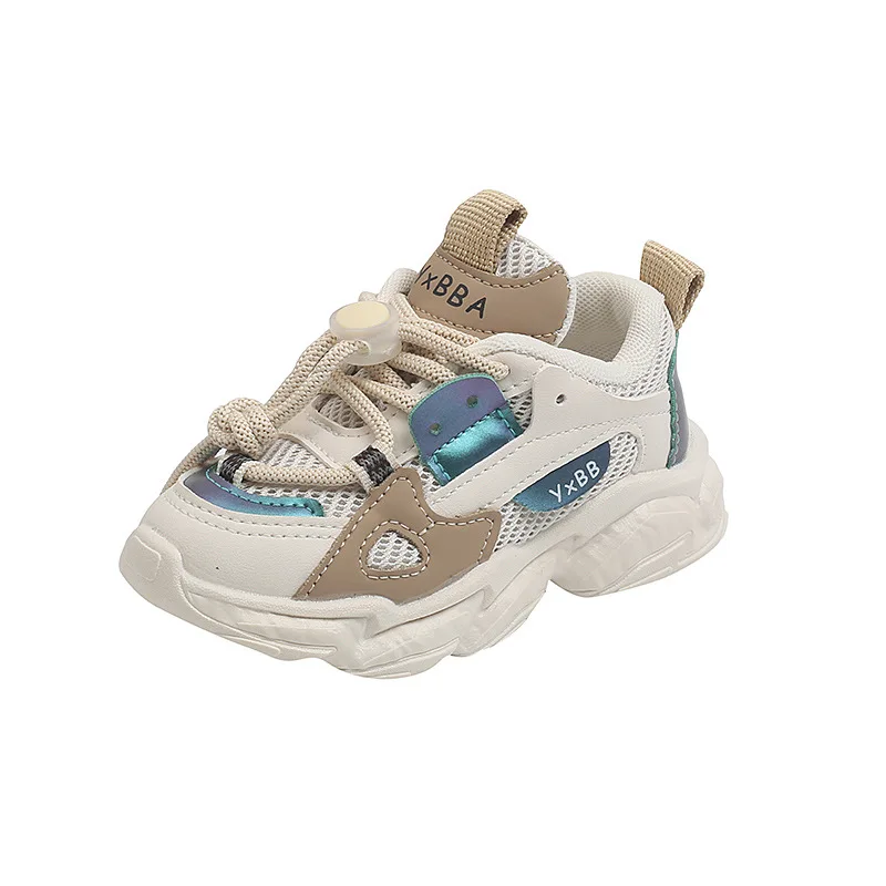 Zapatos informales para niños, novedad de verano, zapatos deportivos para niñas, zapatos antideslizantes de suela blanda para niñas, zapatos de malla a la moda para niños, zapatos transpirables para correr para niñas - imagen 4