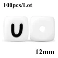 100pcs U