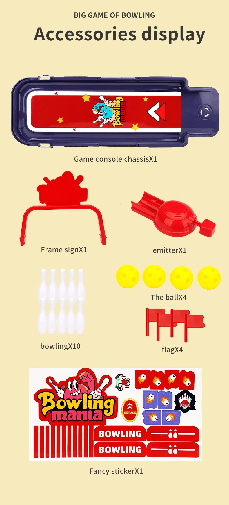 Juego de bolos para niños, decoración de escritorio, juego de bolos, juegos de mesa, juego de bolos pequeño, juguetes educativos de eyección, juguete interactivo para padres e hijos - imagen 4