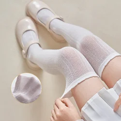 Calcetines largos de malla para niña – Estilo princesa