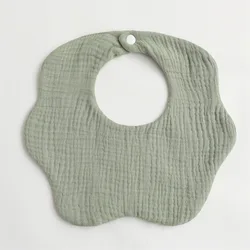 Baberos de gasa de algodón para bebé – Suave absorbente 6 capas
