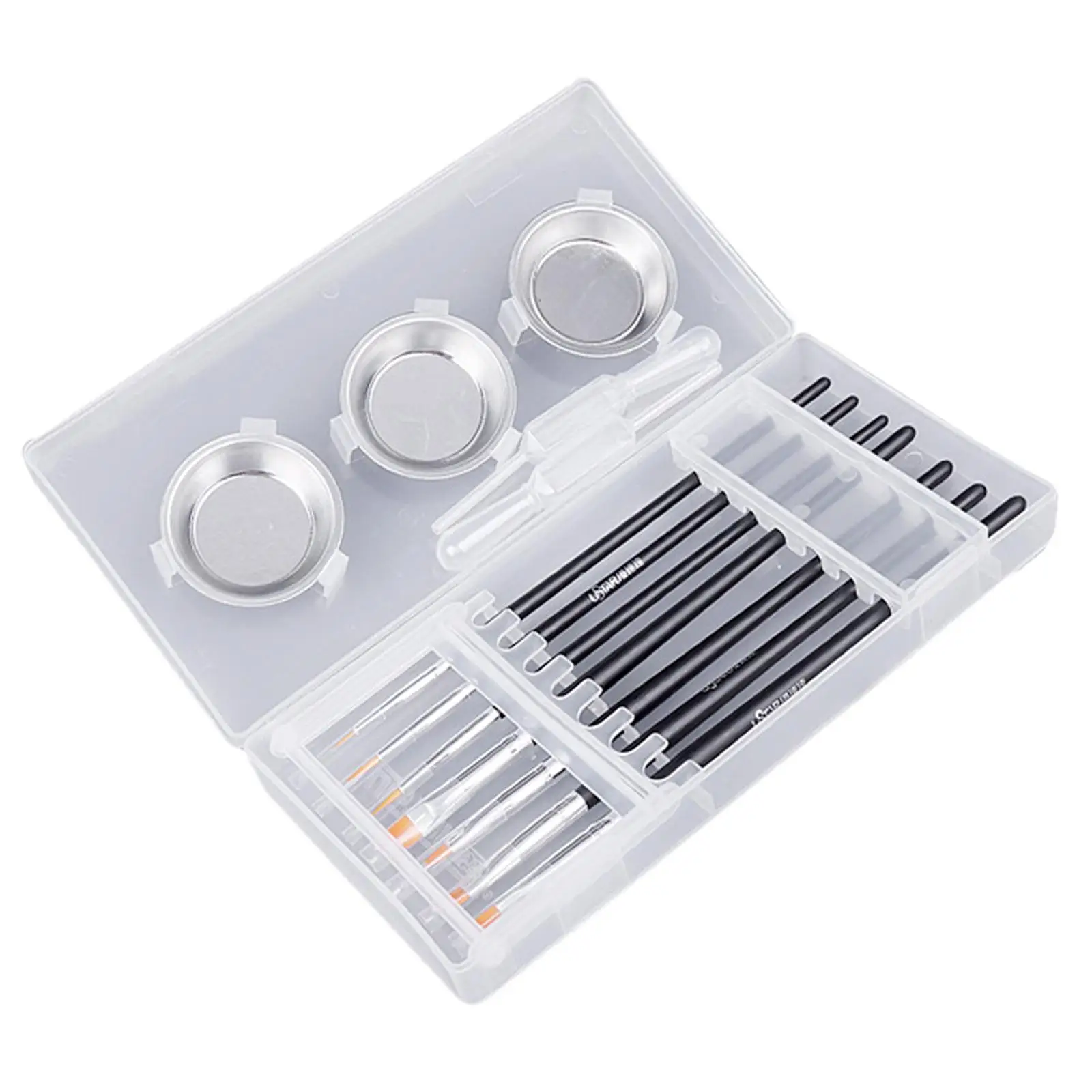 Painting Brush Palette Set Model Coating Tool for Kids or Adults DIY Art Craft