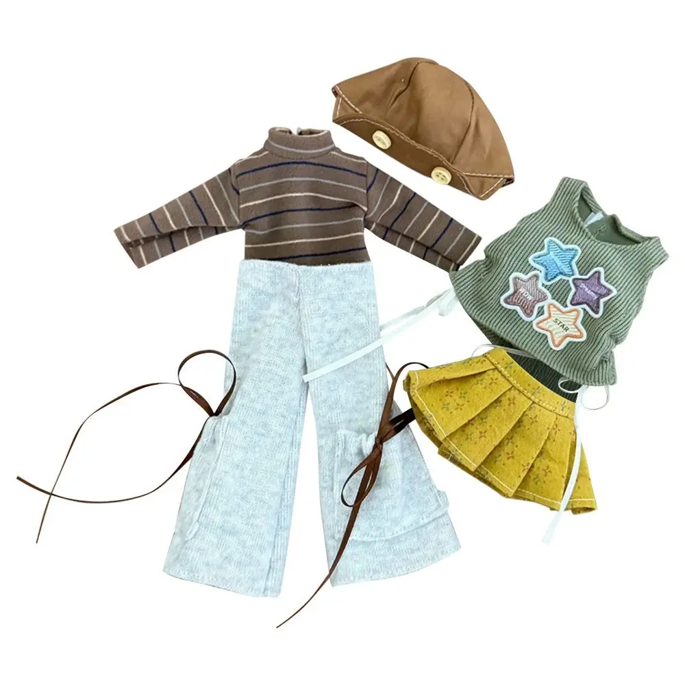 Vestido de muñeca BJD de 30cm, traje de sirvienta a escala 1/6, conjunto informal de muñeca con tocado, traje de muñeca de moda estilo princesa Lolita para niñas - imagen 5