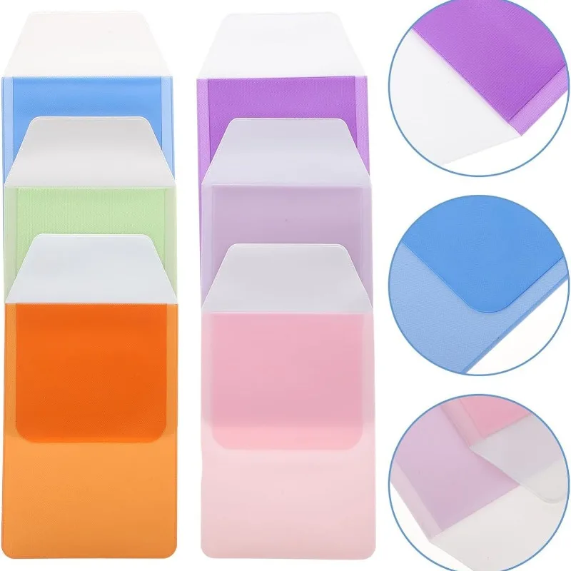 Bolsa porta pluma de tinta especializada para médico y enfermera, bolsa de bolsillo a prueba de fugas para lápices de tinta, estuche organizador, bolsa de almacenamiento de bolígrafos de Color sólido para profesores - imagen 2