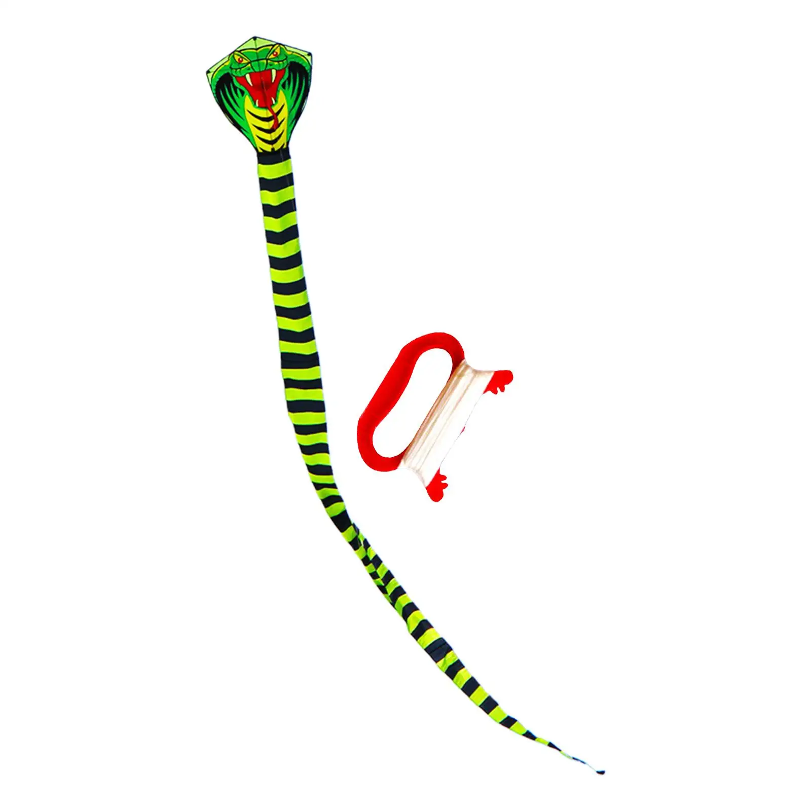 Snake Kite Outdoor Toy with Long Tail for Beginners Sports Kite Snake Kite for