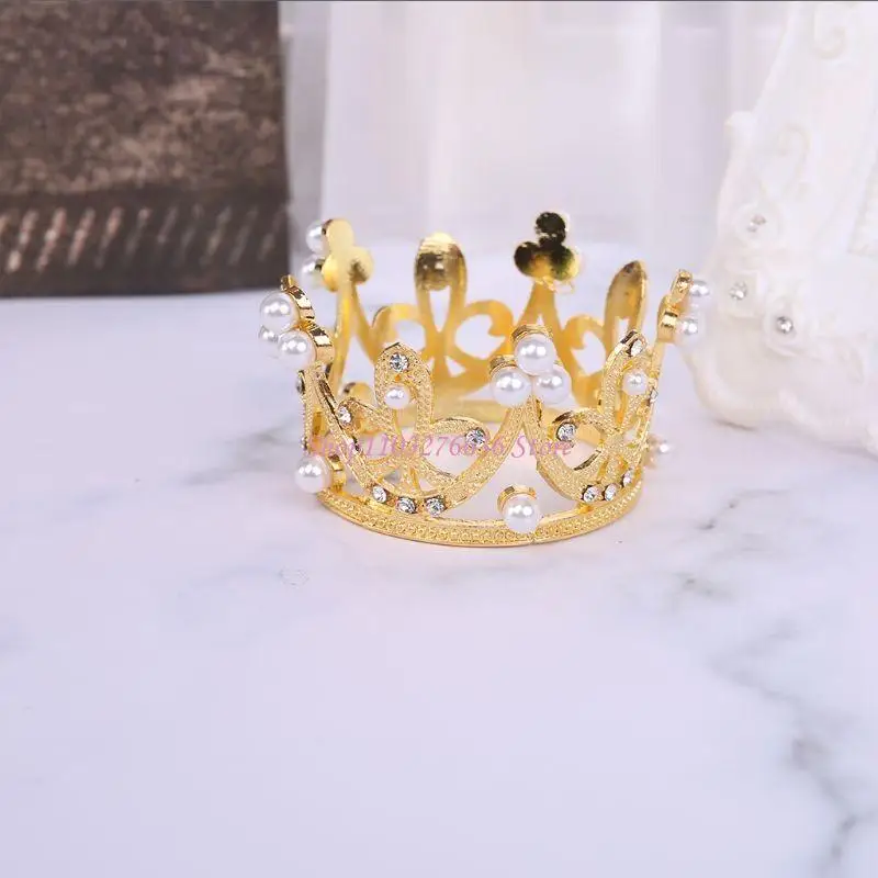 R6FD Girls Boys Photography Props Little Baby Photo Crown Props - imagen 5