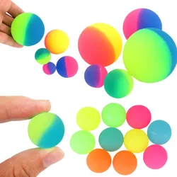 Pelota elástica de goma para niños – Rebota y salta en colores