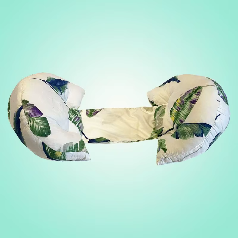 Almohada de maternidad de algodón puro con soporte lumbar para dormir lateral - imagen 4